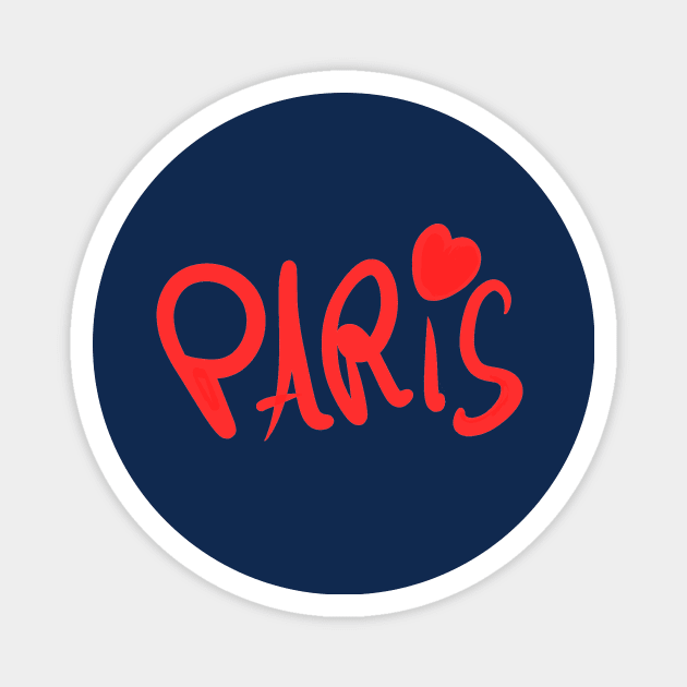 Paris mon amour | I love Paris Magnet by covostudio